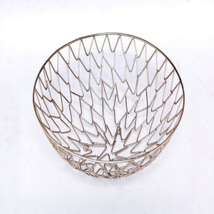En fonte de fer nickelé bols bol à fruits en métal de qualité supérieure en gros derniers bols de décoration standard au prix le plus bas - Product Image 2