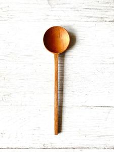 Cuillère en bois robuste pour la cuisine, ustensile de cuisine polyvalent et cuillère de service, bois naturel de qualité alimentaire durable - Product Image 6