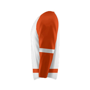 เสื้อฮอกกี้น้ำแข็งทีมแบบใหม่สั่งทำได้ ระบายอากาศ แห้งเร็ว เป็นมิตรกับสิ่งแวดล้อม ต้านเชื้อแบคทีเรีย ผลิตจากโพลีเอสเตอร์ 100% สำหรับทุกเพศ - Product Image 6