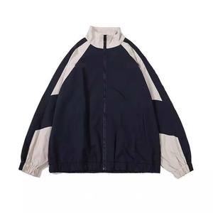 แจ็กเก็ตกันลมสำหรับผู้ใหญ่เสื้อกันลมแจ็คเก็ตโค้ชสำหรับผู้ใหญ่วัสดุเสื้อกันลมแบบไม่เหมือนใครระบายอากาศ - Product Image 1