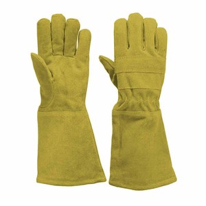 Gants de soudage en cuir de vachette fendu de qualité industrielle, protection des mains, haute performance, résistants à l'abrasion, usage intensif - Product Image 4