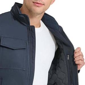 Chaqueta de Trabajo de Invierno para Hombre, Talla Grande, Informal, Impermeable, Bordada, a la Moda, al por Mayor, Chaqueta Personalizada - Product Image 6