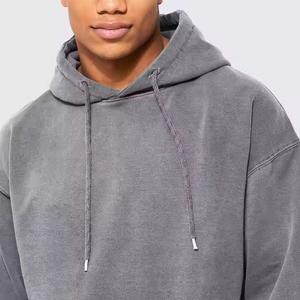 Sudaderas con Capucha para Hombre, Estilo Urbano Casual, Lavado Ácido, Textura Lavada, Ajuste Cómodo, Costuras Duraderas, Aspecto Elegante - Product Image 6
