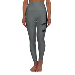 Leggings Deportivos Ligeros de Alta Calidad para Mujer, Color Sólido, Logotipo Personalizable, Tejido de Felpa, Fabricante OEM para Chicas - Product Image 1