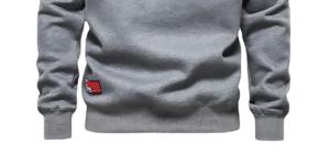 Sudadera con Capucha Unisex de Manga Larga, Personalizable, de Algodón Suave, Cuello Redondo, Forro Polar, Resistente al Viento e Impermeable, con Bordado de Logotipo - Product Image 4