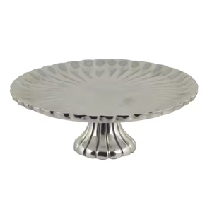 Modern Design Nickel Finishing 3-<b>Tier</b> <b>Cake</b> Display <b>Stand</b> for Birthday Party Celebration Metal <b>Cake</b> <b>Stand</b> High Standard - Product Image 2