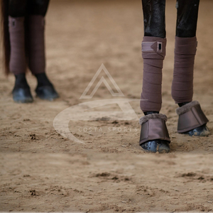 Bandages de jambe en molleton équestre pour chevaux, logo personnalisé pour l'équitation, dernière conception des meilleurs fabricants - Product Image 5