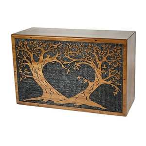 Cremation Memorial Urns <b>for</b> Human Adult Male Female <b>Box</b> Jar and Casket <b>for</b> <b>Ashes</b> Men Women Large Burial Funeral Urns - Product Image 2