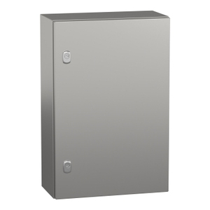 Contenitori per Strumenti Elettronici SCHNEIDER ELECTRIC NSYS3X6420 SPACIAL S3X in Acciaio Inox 304L, H600xL400xP200 mm, Finitura Scotch Brite - Product Image 1