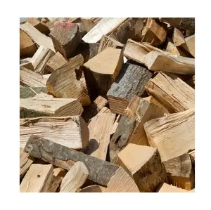 Bois de chauffage fendu séché au four de qualité supérieure/four à bois de chauffage de chêne séché sur des palettes avec 5-15 cm