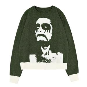 เสื้อกันหนาวผู้ชายคุณภาพสูงผ้าฟลีซผ้าฝ้ายพิมพ์ลายปักโลโก้เสื้อผ้าแฟชั่นลำลองสำหรับฤดูหนาวที่อบอุ่นเหมาะสำหรับธุรกิจ - Product Image 3