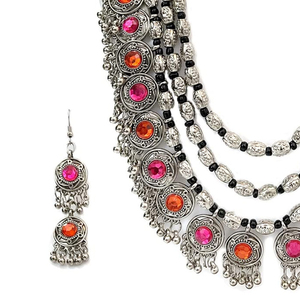 Conjuntos de joyería afgana hecha a mano superventas diseño de lujo personalizado Vintage para bodas conjuntos de joyería personalizados al por mayor - Product Image 4