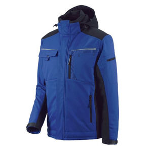 Chaquetas Softshell Personalizadas al por Mayor, Diseño Ajustado, para Hombre, con Capucha, Resistentes al Viento, Repelentes al Agua, Estilo Casual Moderno - Product Image 3