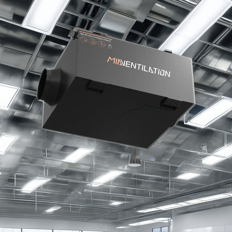 Next-Gen Ceiling Ventilation for Luxury Apartments 3000 m³/hTriple ...