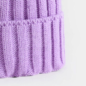 2025 etiqueta personalizada gorro ligero nuevo estilo tejido moda Jacquard cálido invierno gorro de piel gorro - Product Image 4