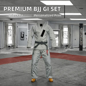 Uniforme de Judo Gi Kimono de Alta Calidad, Poliéster/Algodón, Secado Rápido, Transpirable, Ligero, Venta al por Mayor, MOQ Bajo para Artes Marciales - Product Image 6