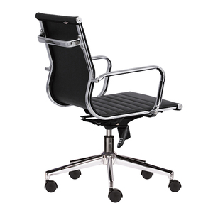 Chaise de bureau ergonomique pivotante M1007-02 avec dossier ondulé, confortable pour le travail - Product Image 2