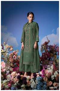 Colección de trajes de fiesta Salwar Kameez bordados a mano de algodón de primera calidad a precio mayorista - Product Image 4