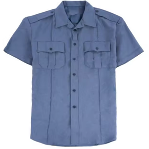 Uniformes de sécurité formels gris kaki Chemises uniformes de sécurité design unisexe garde de sécurité personnalisé en uniforme - Product Image 6