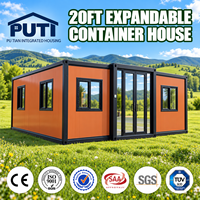 Maison conteneur modulaire préfabriquée personnalisable de 20, 30 ou 40 pieds, installation rapide, extensible, 2, 3 ou 4 chambres
