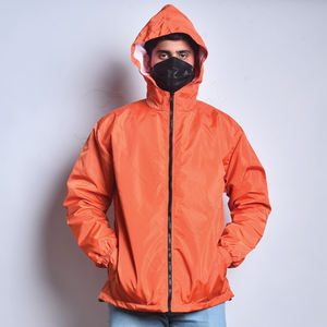 แจ็คเก็ตบุนิ่มกันน้ำกันลมสำหรับผู้ชายเสื้อแจ็คเก็ตผ้าโพลีเอสเตอร์บุโลโก้ตามสั่ง - Product Image 2