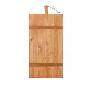 Planche à découper en bambou pour la cuisine, fabriquée à la main en Inde, style moderne, durable, épaisseur de 1,5 cm, passe au lave-vaisselle - Product Image 6