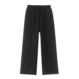 Ensemble de survêtement décontracté unisexe en coton avec capuche et cordon de serrage, pantalon ample et sweat-shirt, collection 2025 - Product Image 2