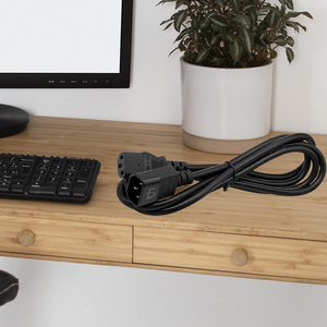 Câble d'extension triphasé avec extrémité femelle IEC, type mâle vers femelle CPU - Product Image 6