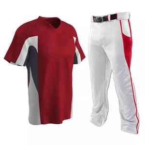 Uniformes de béisbol sublimados personalizados para equipos y ligas escolares de clubes deportivos con poliéster transpirable ligero - Product Image 6