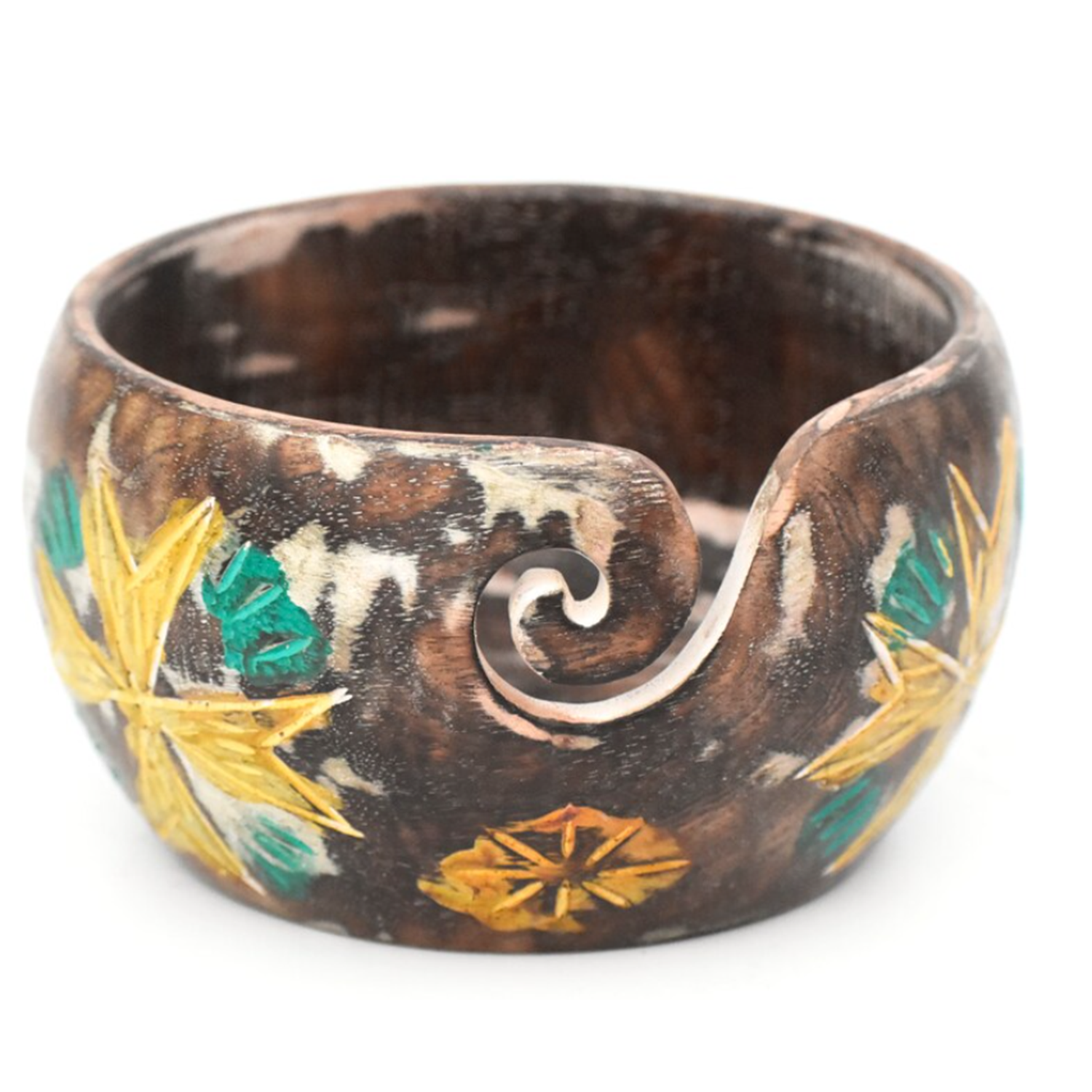 สีน้ำตาล