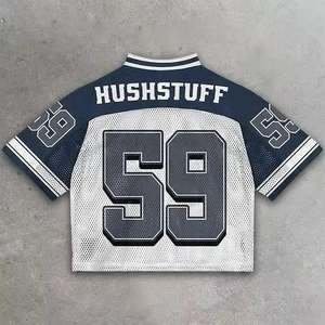 เสื้อเจอร์ซีย์อเมริกันฟุตบอลผู้ชายโอเวอร์ไซส์วินเทจ - Product Image 6