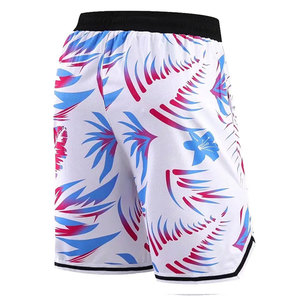Blank Custom Logo Polyester Gym Mesh Sports Running Sport Fitness Beach Basketball Jogging Man Loose Shorts - Product Image 2