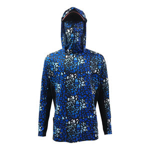 Diseño clásico Camisas de pesca transpirables de secado rápido Sudadera con capucha de pesca de manga larga Ropa de pesca a la venta - Product Image 2