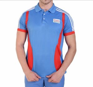Camiseta de Hombre de Alta Calidad, Ajustada, de Spandex/Algodón, con Logotipo Personalizado, Tejido de Punto, Impresión, Venta al por Mayor, Talla Grande, Lisa, Informal - Product Image 4