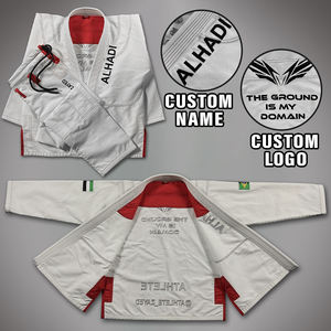 Custom 450gsm Brazilian Jiu Jitsu Gi Kimono High Quality Martial Arts BJJ Uniform Durable Lightweight Made in Pakistan 2025 - Product Image 1
