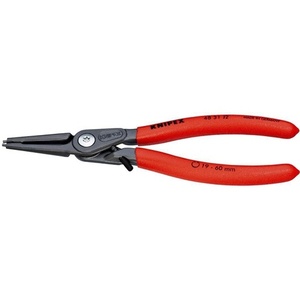 Alicates de precisión KNIPEX para anillos de retención J 2, 180 mm de longitud, mordazas expansibles para orificios de 19-60 mm - Product Image 1
