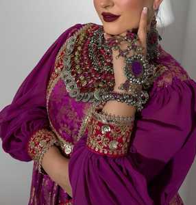 Afghan Kuchi Handmade Jewellery Set in Different Grades and Prices New Design Afghani Jewellery Sets <b>for</b> Wedding - Product Image 2