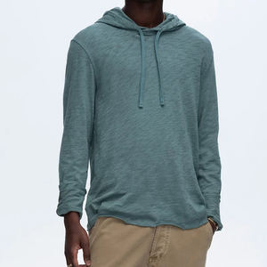 Sudadera con Capucha de Algodón Orgánico para Hombre, Sudadera Personalizada con Capucha, Ropa Urbana Masculina, Sudadera con Capucha para Hombre - Product Image 1