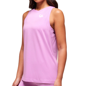 Trending Active Fitness Camisetas sin mangas para mujer Chaleco de entrenamiento para correr para mujer Camisa sin mangas de poliéster informal de alta calidad para mujer - Product Image 2