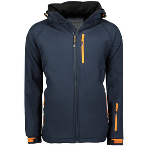 Nueva chaqueta de mangas completas Softshell Indemand para hombres, ajuste Atlético elegante personalizado con ropa de trabajo de lana, chaqueta de abrigo - Product Image 2