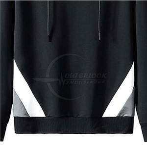 Chándal de patrón sólido a la moda para hombre, jersey de talla grande, chándal cálido de invierno con diseño de logotipo personalizado - Product Image 6