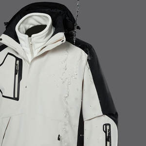 แจ็กเก็ตสกีกันน้ำสำหรับผู้ชายแจ็กเก็ตสกีหิมะและสกีขนาดใหญ่พิเศษออกแบบได้ตามต้องการ - Product Image 2