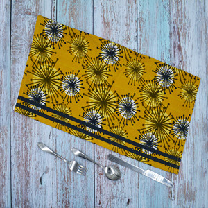 Serviette de cocktail décorative en coton biologique 100% de qualité supérieure faite à la main Style imprimé moderne jetable pour restaurant à domicile - Product Image 4