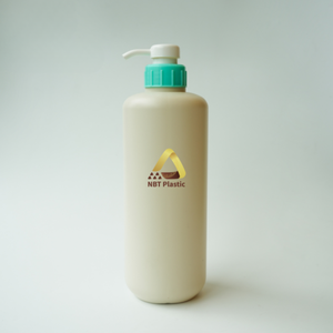 Botella de aerosol de HDPE de 1000ml OEM con tapa de bomba para champú, acondicionador, limpiador Facial, embalaje de loción - Product Image 2