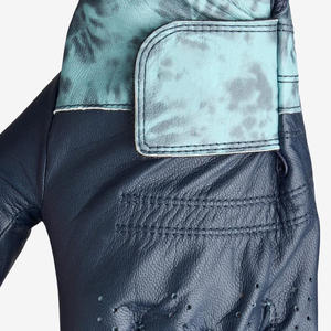 Gants de golf perforés ventilés avec étiquette d'impression de logo personnalisé en cuir Cabretta et options de personnalisation - Product Image 4