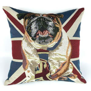 Sarung Bantal Sofa Lantai Motif Hewan Jacquard Persegi Mewah Khusus untuk Rumah Sakit & Rumah - Product Image 2