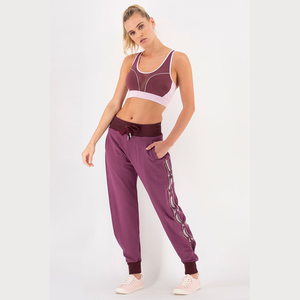 Pantalones de chándal de invierno de lana de alta calidad para mujer, pantalones de chándal informales para mujer, pantalones deportivos para mujer, pantalones de chándal personalizados al por mayor - Product Image 3