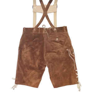 Lederhosen authentiques pour hommes allemands, élégants, solides, décontractés, respirants, de style urbain, écologiques, traditionnels, avec fonction anti-plis au niveau des genoux - Product Image 3