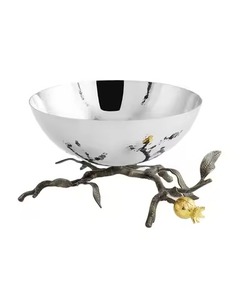 Tazón para servir ensalada Premium de calidad alimentaria de lujo en Metal para Hotel, restaurante, mesa de boda, tazón para servir frutas - Product Image 2