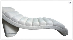 Silla moderna portátil de tela duradera, asiento reclinable manual para sala de estar al aire libre o uso en Villa - Product Image 2